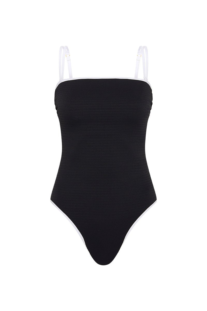 Seafolly Beach Bound DD Bandeau One Piece - Beach 2 Bar London