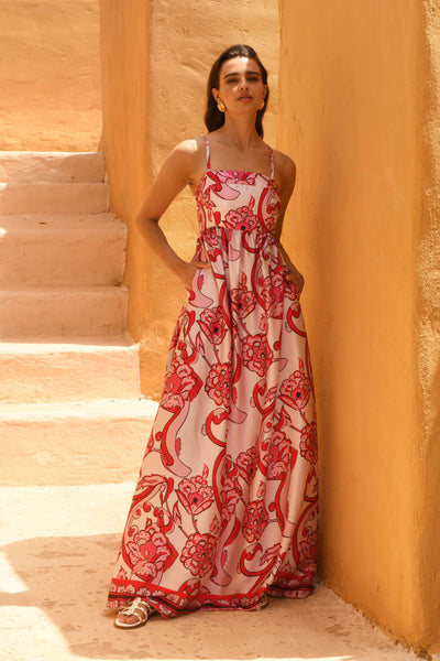 Kasia Kyveli Dress In Pink