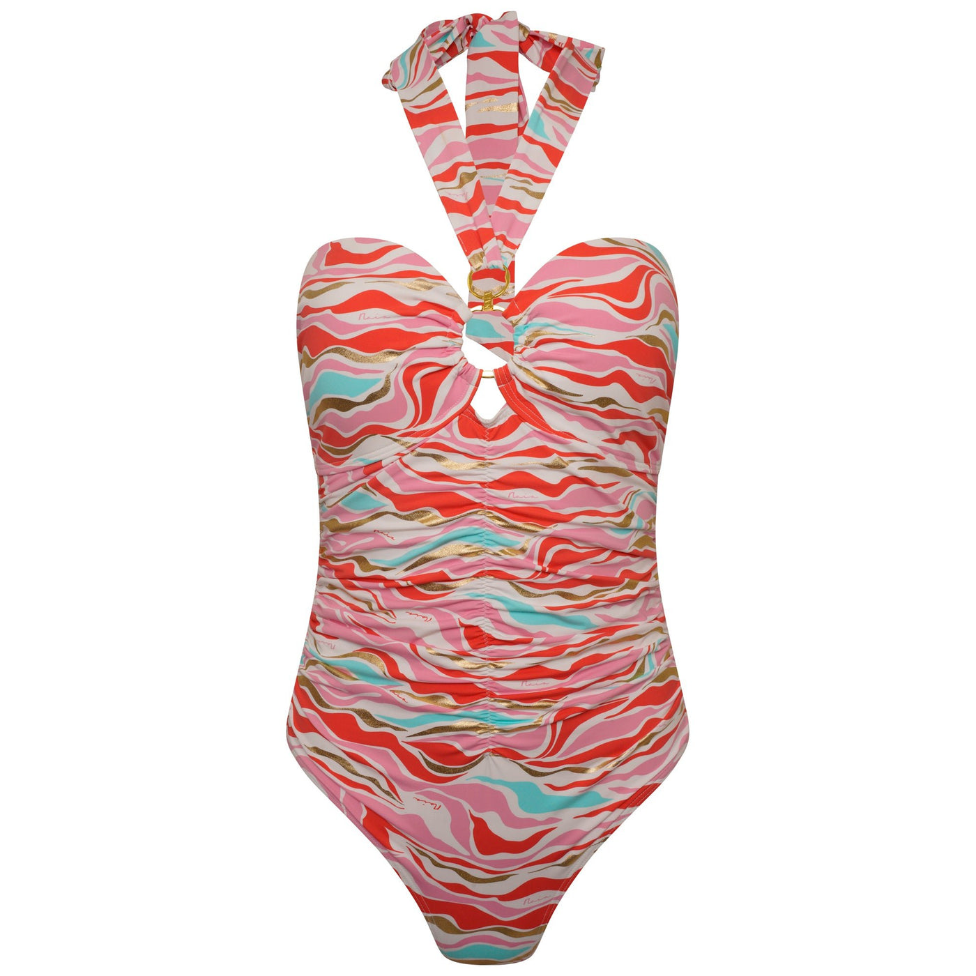 Naia Beach Tahiti Ring Swimsuit In Paradise - Beach 2 Bar London