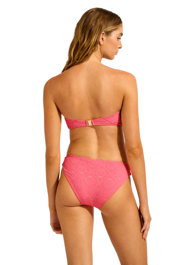 Seafolly Luna Hipster Pant In Coral