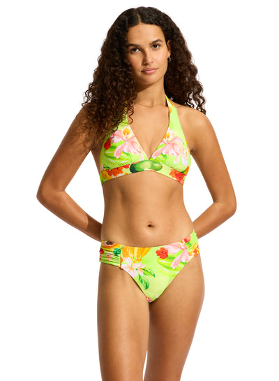 Seafolly Tropique Ruched Side Retro