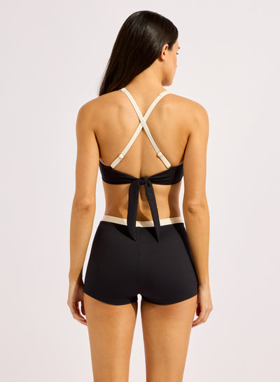 Seafolly Bandwave Mult Fit Trim Front Bralette