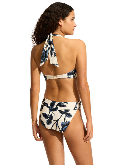 Seafolly Rococo Twist Band Mini Hipster In Black