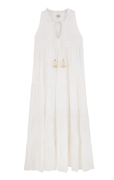 Wild Isidore Dress In White