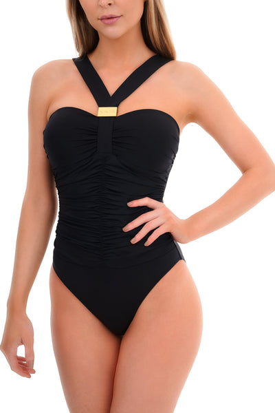 Naia Selene Swimsuit in Black - Beach 2 Bar London