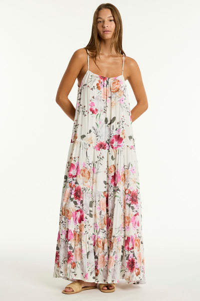 Sea Level Belle tiered Maxi Sundress