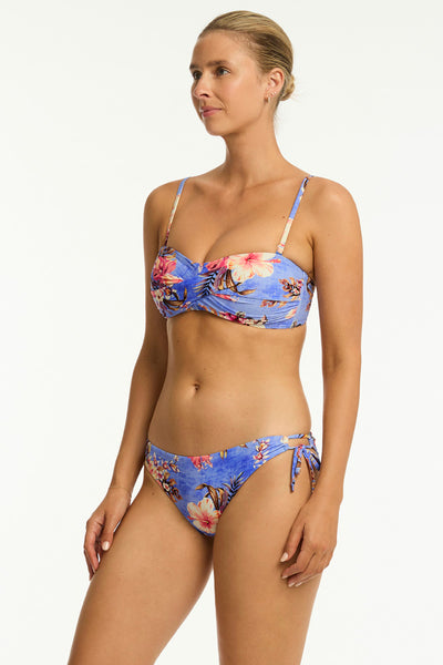 Sea Level Blue Hawaii Twist Bandeau