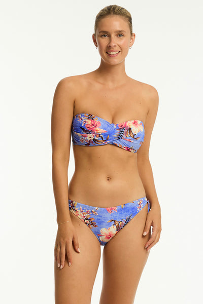 Sea Level Blue Hawaii Twist Bandeau