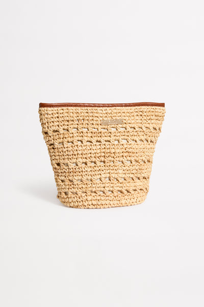 Seafolly Savona Pouch Bag In Natural