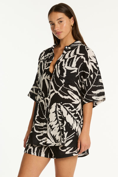 Sea Level Jungle Book Aloha Shirt